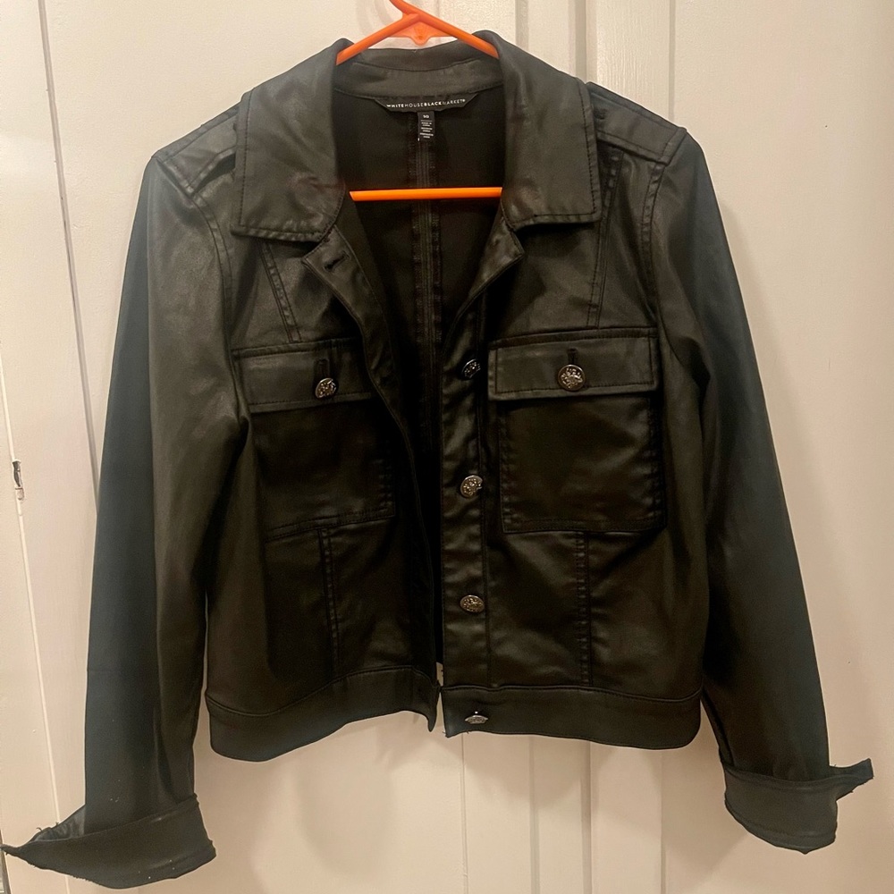 White House Black Market - Black Jacket - Size 10